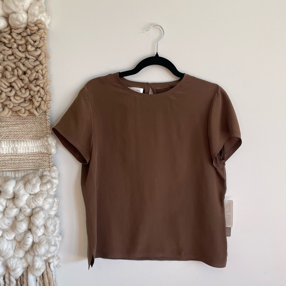 Jones New York 100% silk top
